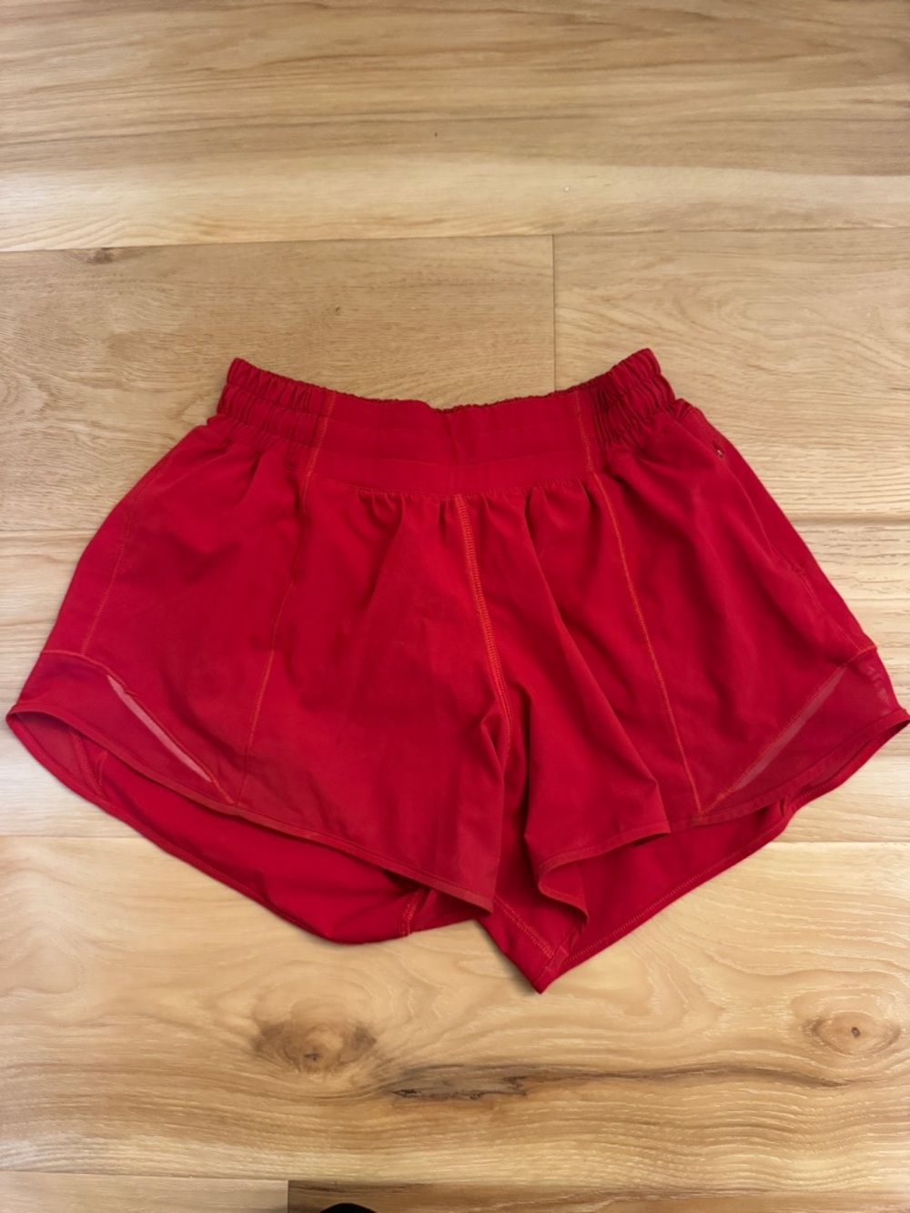 lululemon athletica Red Women's Athletic Shorts